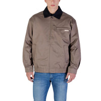 Calvin Klein Jeans Brown Cotton Bomber by Calvin Klein Jeans