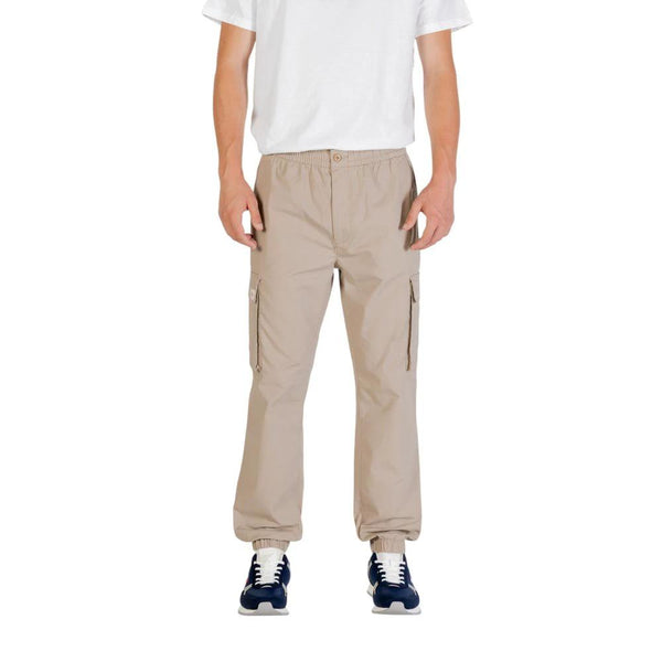 Calvin Klein Jeans Brown Cotton Cargo Pants by Calvin Klein Jeans