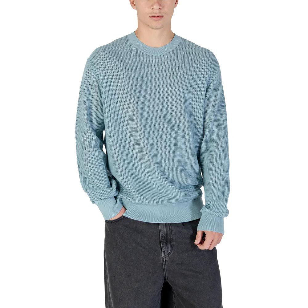 Calvin Klein Jeans Blue Cotton Sweatshirt by Calvin Klein Jeans