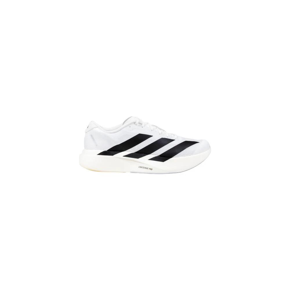 Adidas Originals Black And White Synthetic Athletic Sneakers by Adidas Originals
