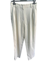 Brunello Cucinelli White Viscose Casual Pants