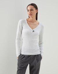 Brunello Cucinelli White Cashmere Blouse