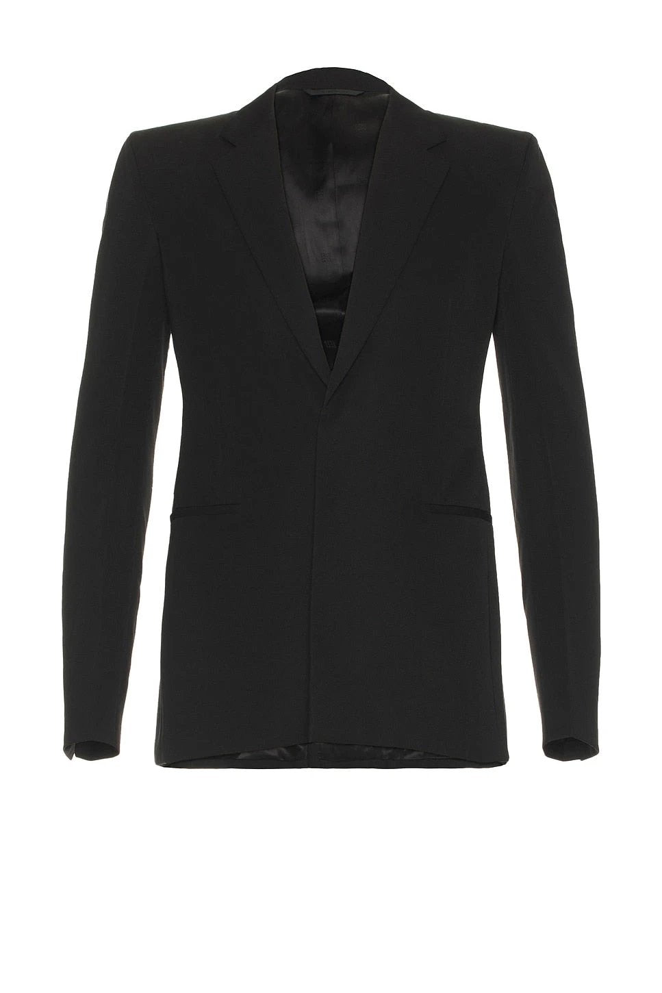 Givenchy Black Fibres Jackets And Coat by Givenchy