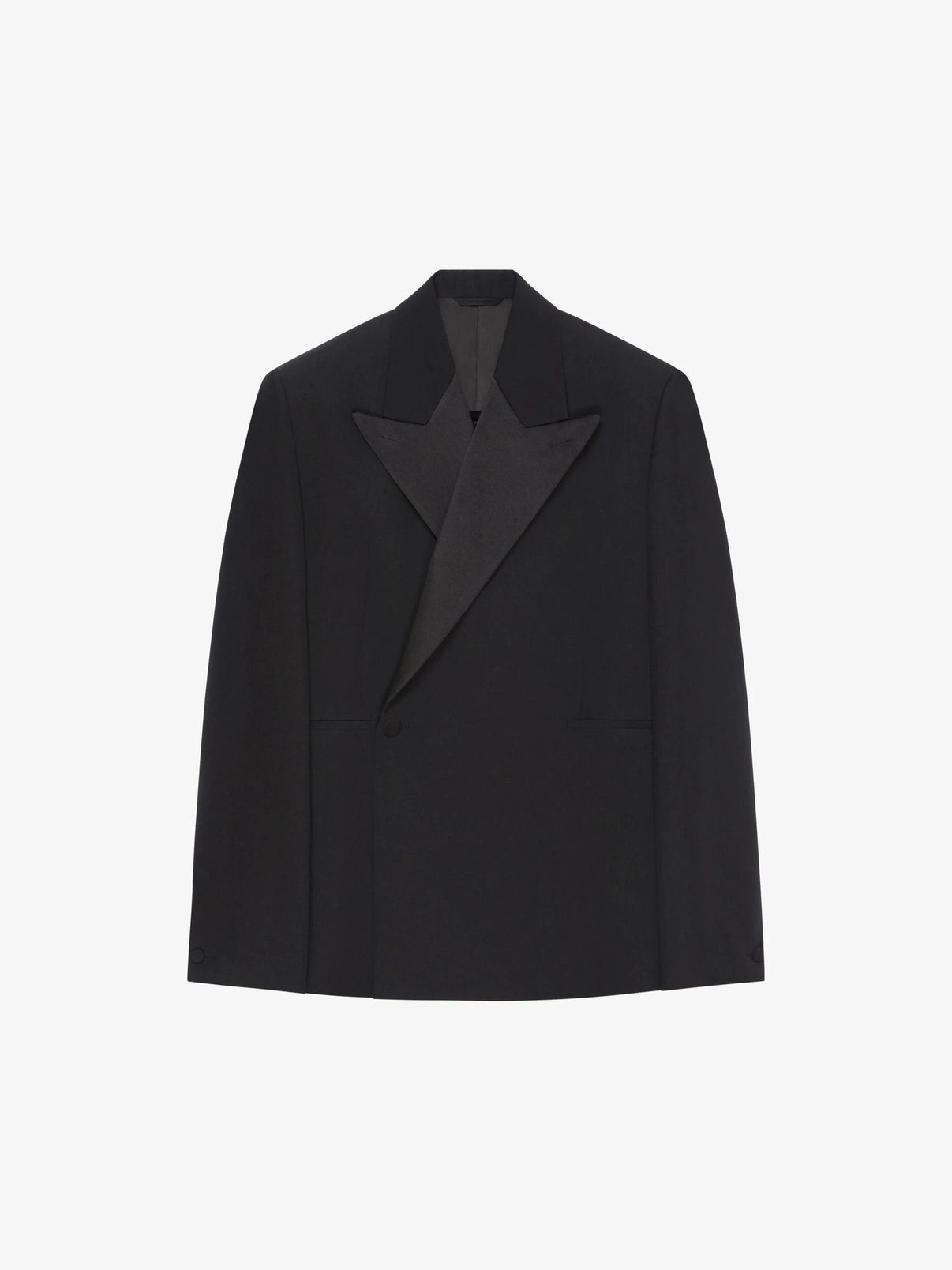 Givenchy Black Fibres Coat by Givenchy