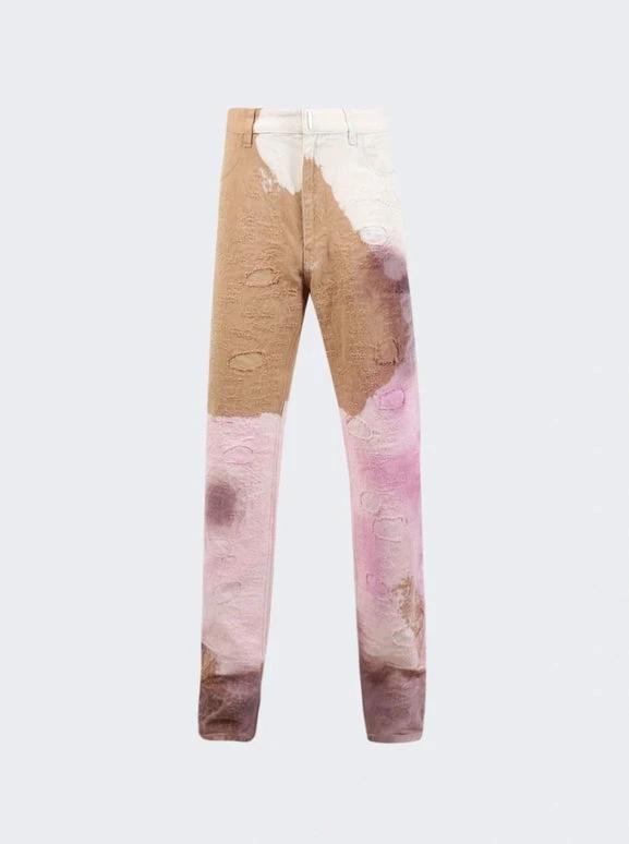 Givenchy Bicolor Fibres Jeans Denim by Givenchy