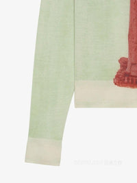 Givenchy Green Fibres Sweatshirt by Givenchy