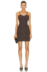 Givenchy Bronze Fibres Cocktail Dress by Givenchy