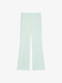 Givenchy Green Fibres Flared Pants by Givenchy