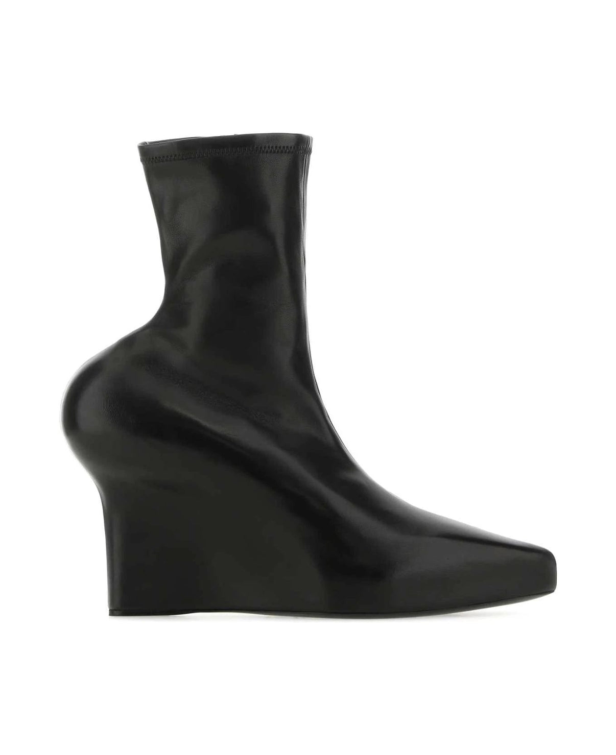 Givenchy Black Fibres Ankle Boots by Givenchy