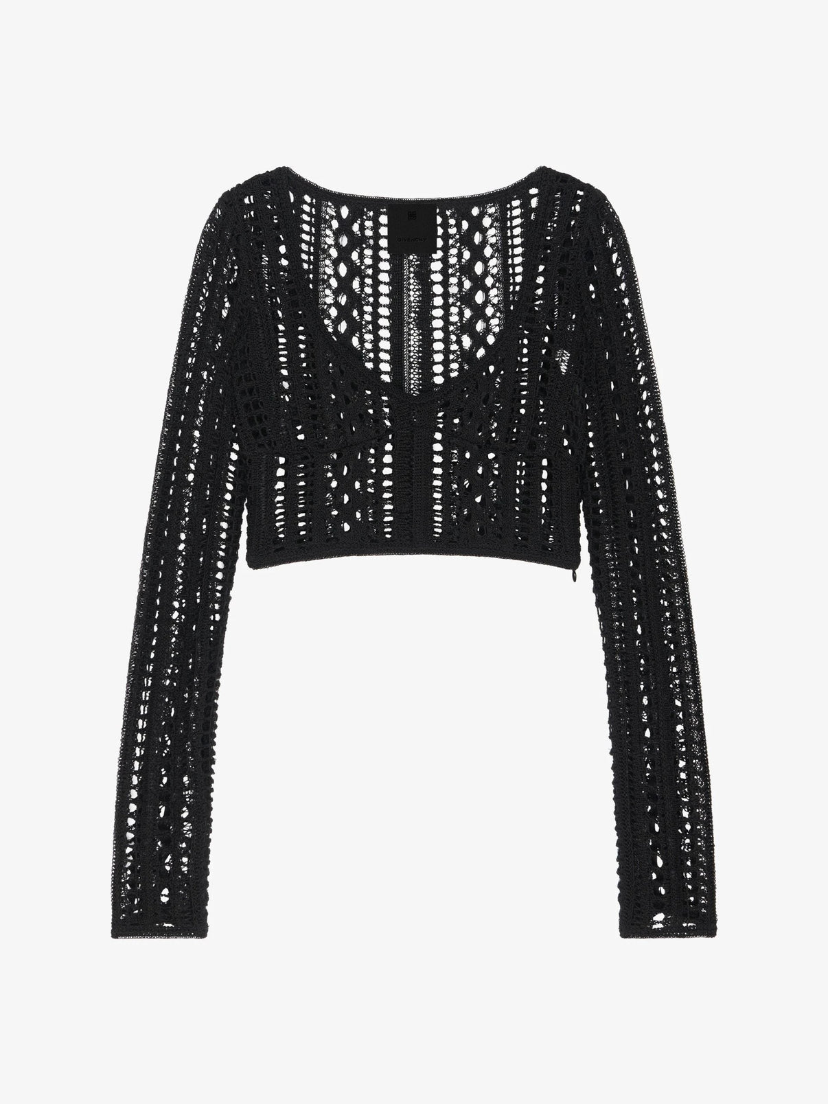Givenchy Black Fibres Sweatshirt by Givenchy