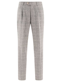 Brunello Cucinelli Pearl Silk Casual Pants