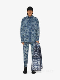 Givenchy Blue Fibres Denim Jacket by Givenchy