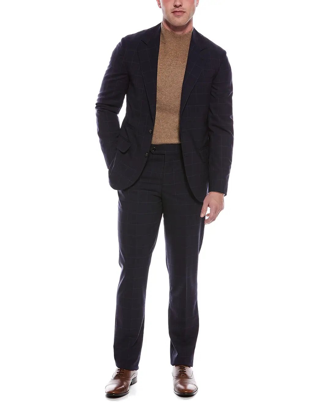 Brunello Cucinelli Blue Wool Blazer by Brunello Cucinelli