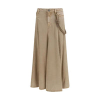 PINKO Beige Denim Skirt by PINKO