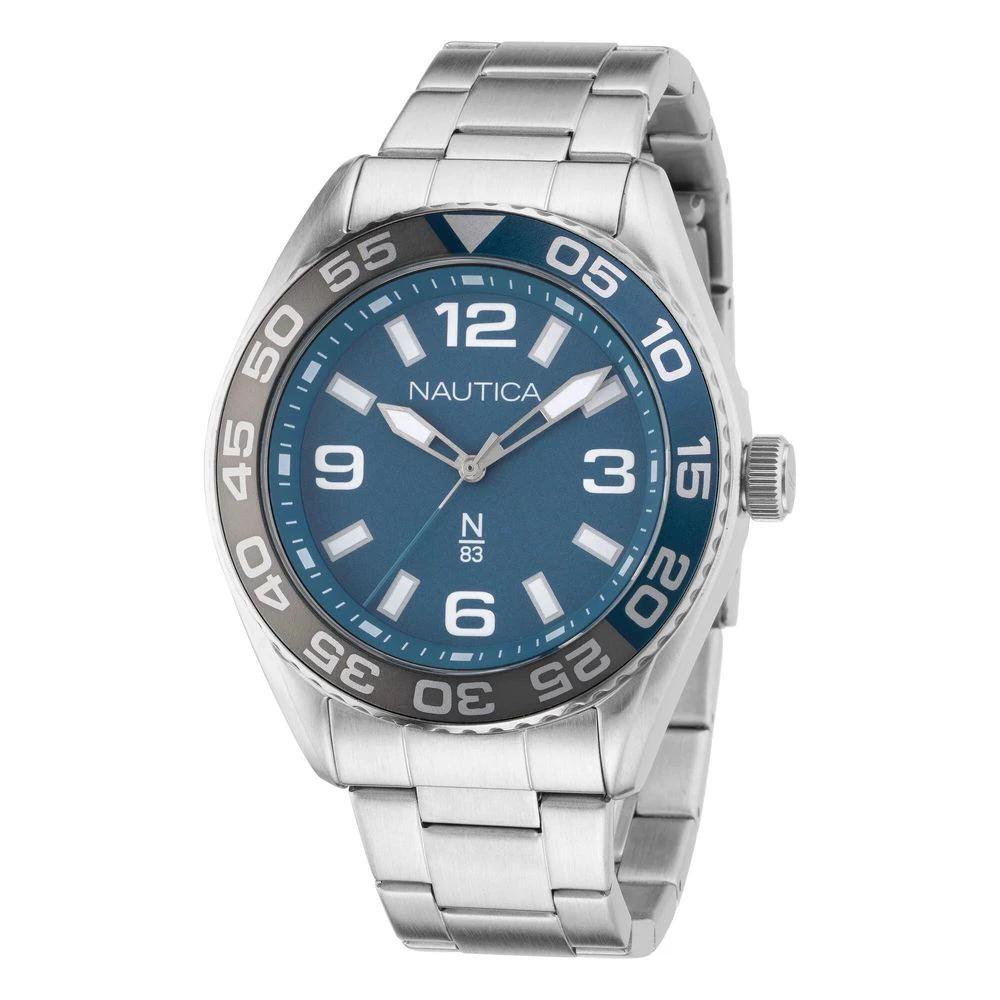 NAUTICA Gray Stainless Steel Dress Watch by NAUTICA