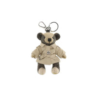 Burberry Beige Cashmere Keychain by Burberry