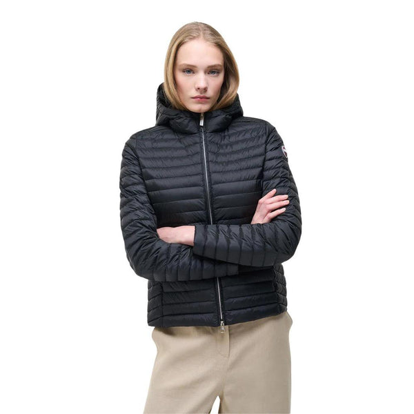 Colmar Originals Black Polyamide Coat by Colmar Originals