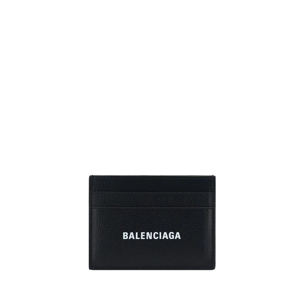 Balenciaga Black Calf Leather Bos Taurus Wallet by Balenciaga