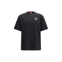 Diesel Black Cotton T-Shirt by Diesel