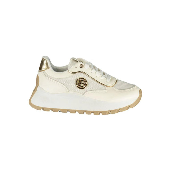 Laura Biagiotti Bianco Polyurethane Women Sneaker by Laura Biagiotti