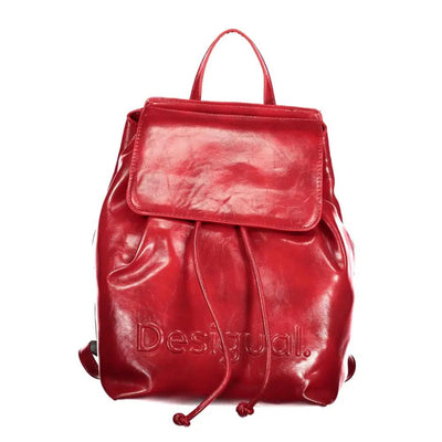 Desigual Red Polyurethane Women's Mini Backpack by Desigual