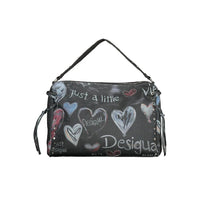 Desigual Black Cotton Women Handbag by Desigual