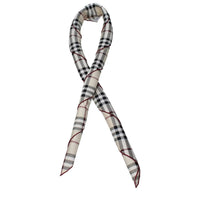 Burberry Beige Silk Foulard by Burberry