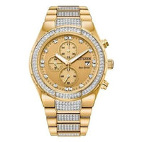 Citizen Gold Stainless Steel Bracelet Watch by Citizen