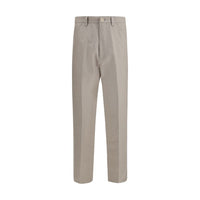 Brunello Cucinelli Beige Cotton Casual Pants