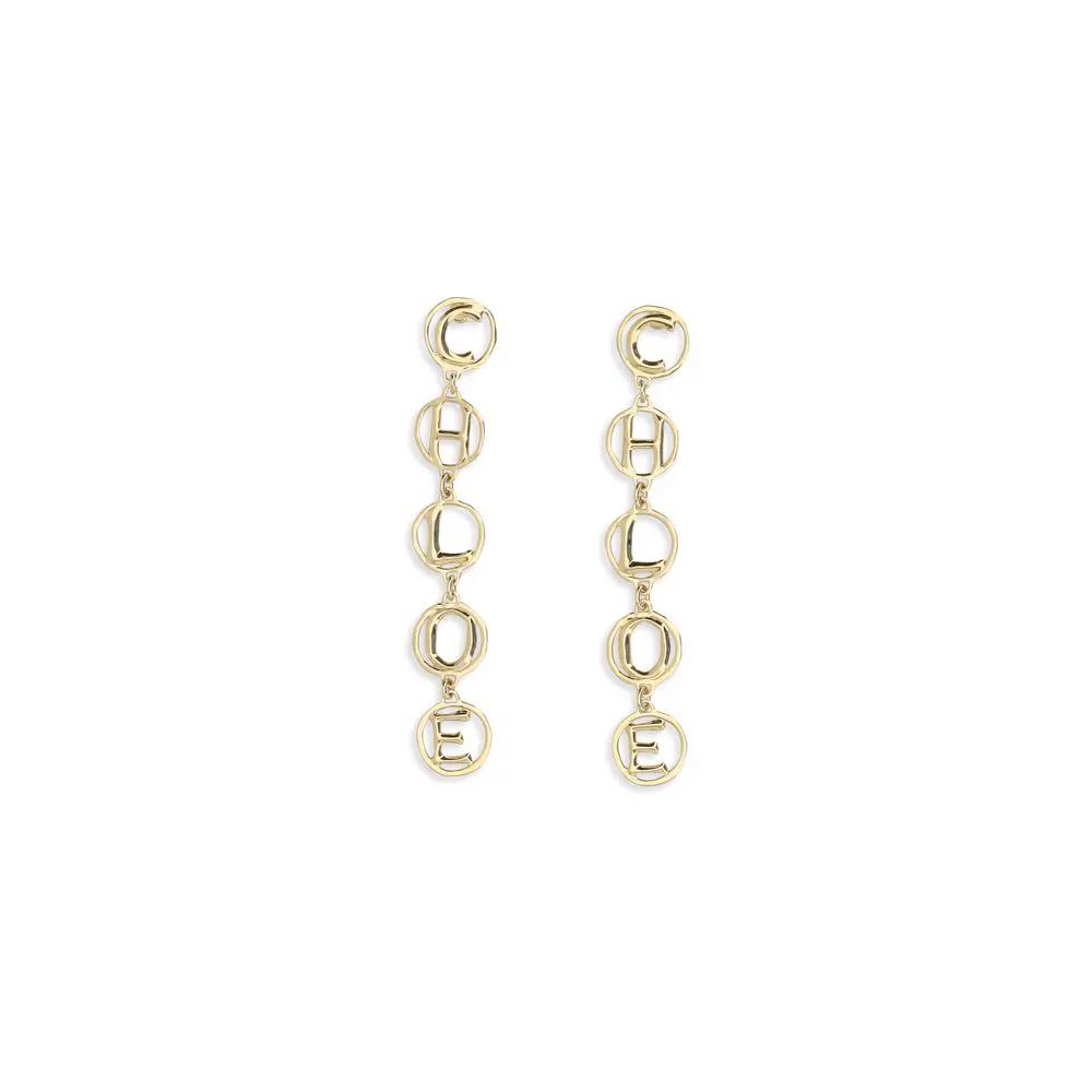 Chloé Gold Brass Earrings by Chloé