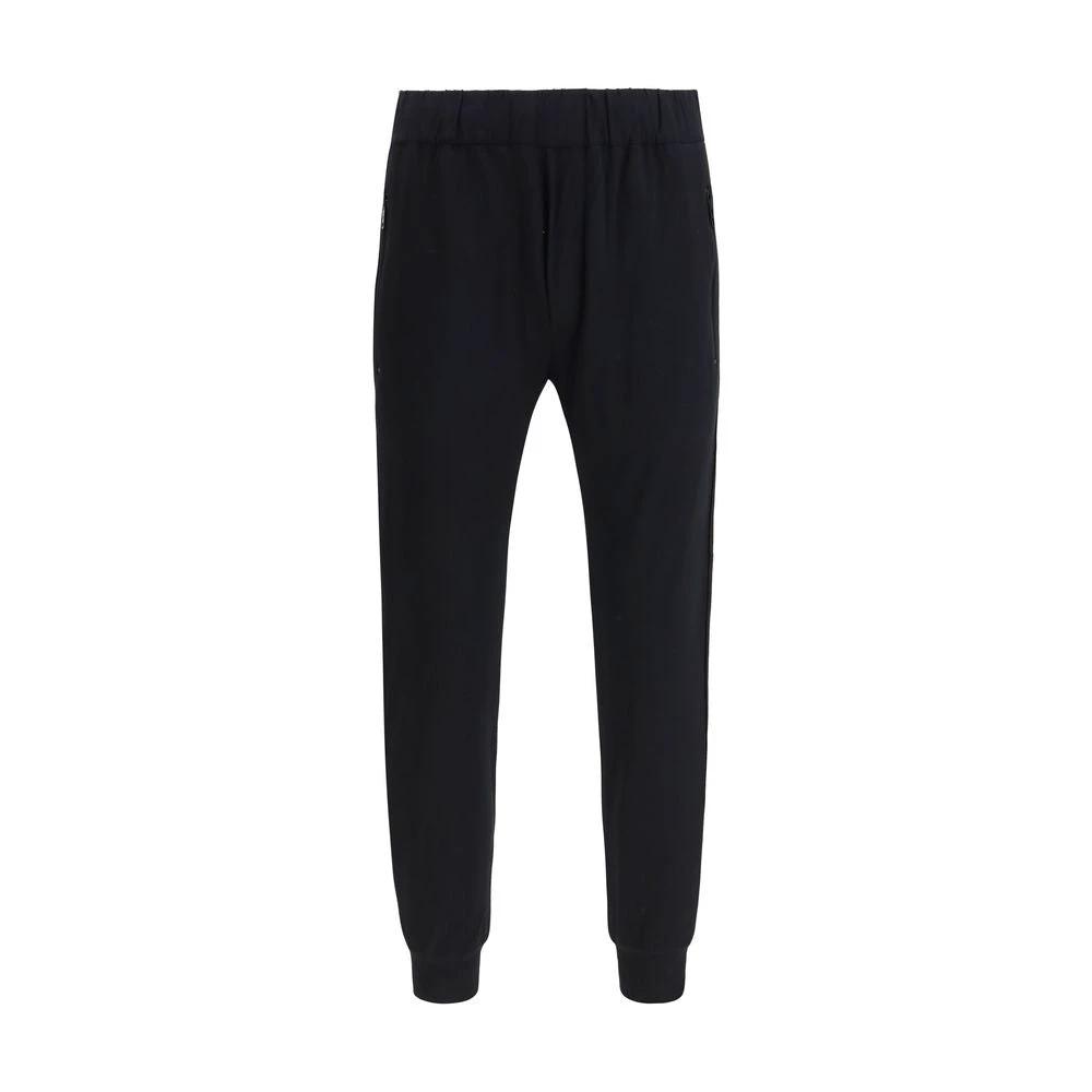 Prada Black Cotton Casual Pants by Prada