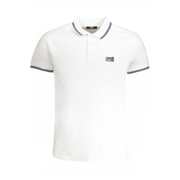 Cavalli Class Bianco Cotton Men Polo