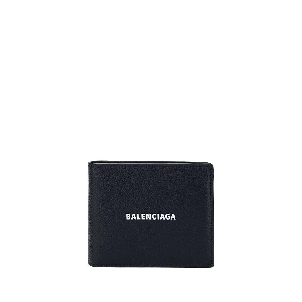Balenciaga Black Calf Leather Bos Taurus Wallet by Balenciaga