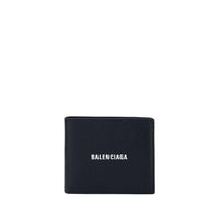 Balenciaga Black Calf Leather Bos Taurus Wallet by Balenciaga