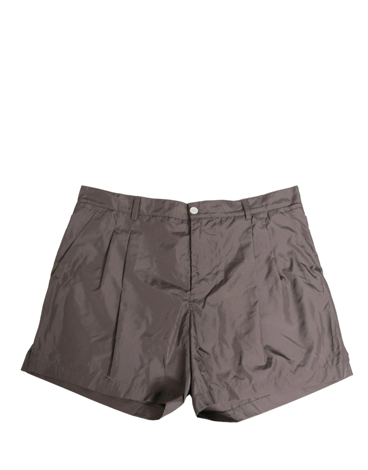 Dolce & Gabbana Brown Nylon Stretch Men Swim Shorts Swimwear by Dolce & Gabbana
