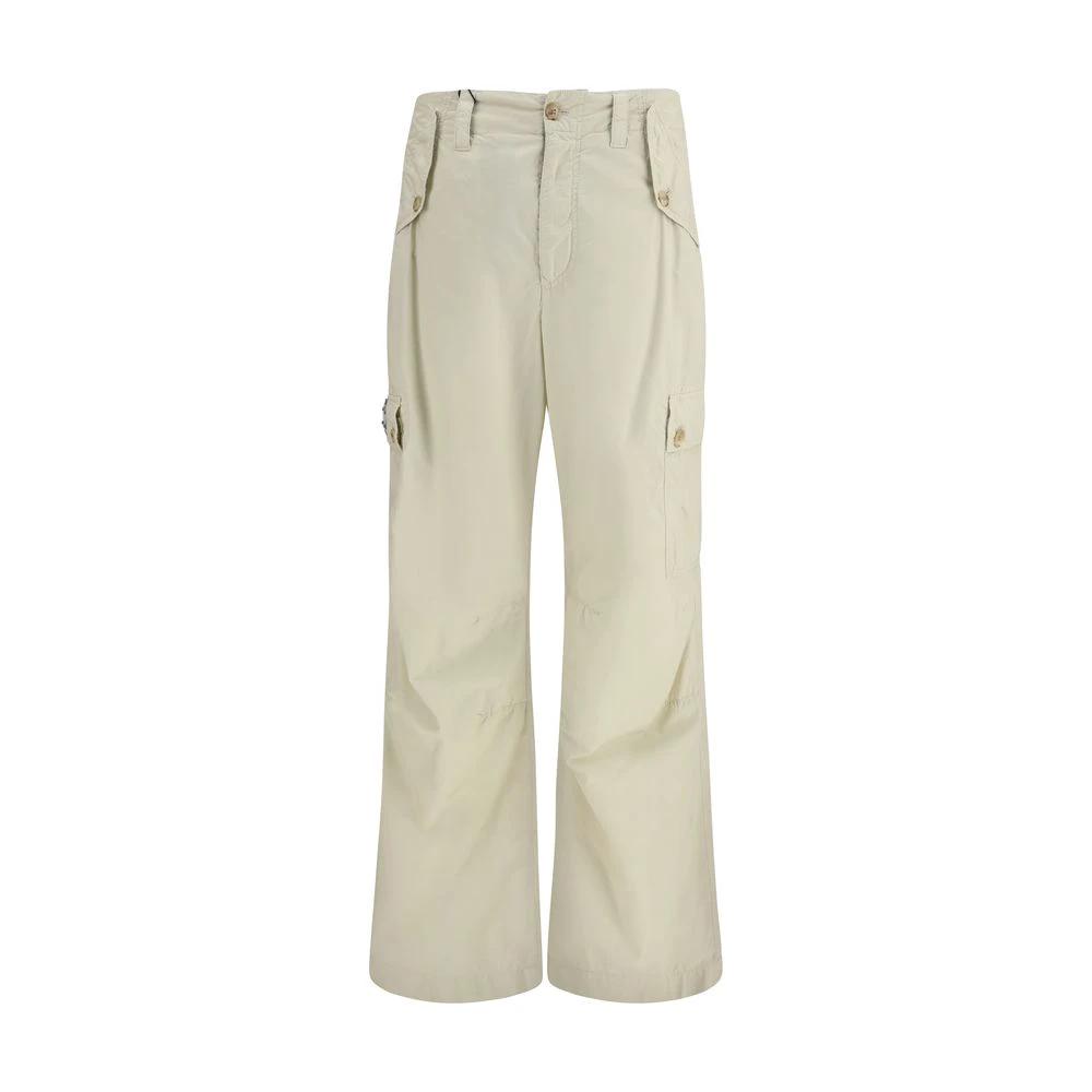 Dolce & Gabbana Beige Cotton Casual Pants by Dolce & Gabbana