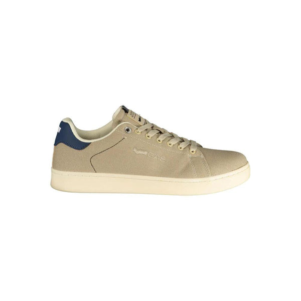 Gas Beige Polyester Men Sneaker by Gas