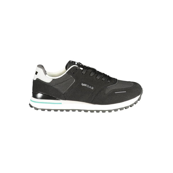 Gas Nero Polyurethane Men Sneaker by Gas