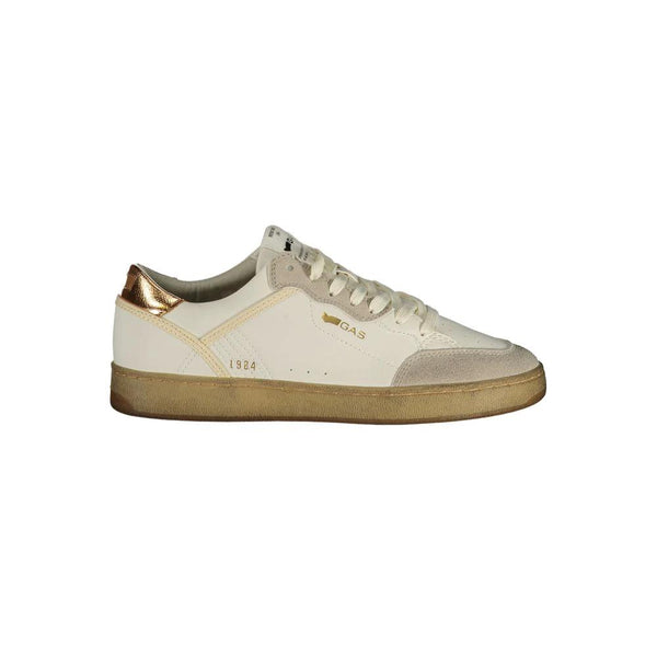 Gas "Bianco Poliuretano Donna Sneaker" by Gas