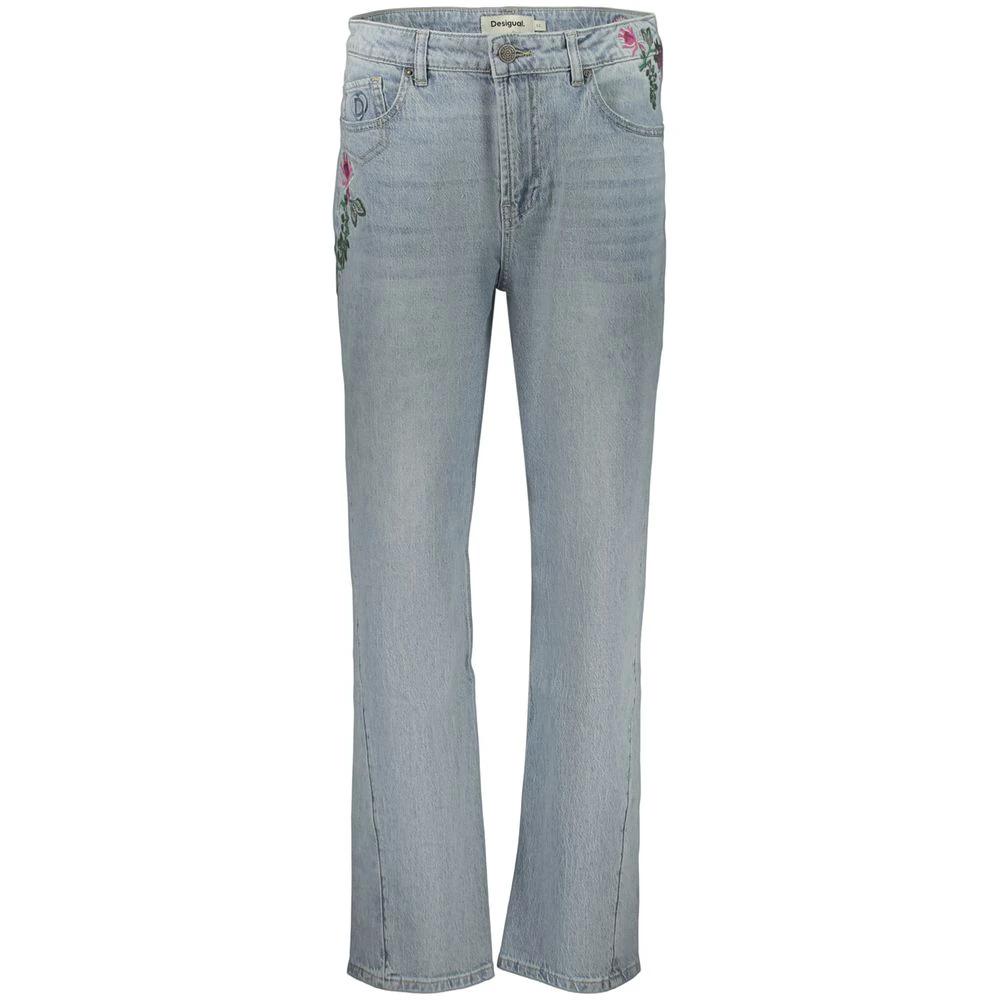 Desigual Azzurro Cotton Women's Jean by Desigual