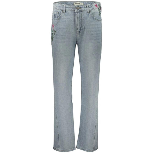 Desigual Azzurro Cotton Women's Jean by Desigual