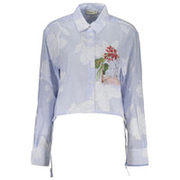 Desigual Azzurro Cotton Women Shirt by Desigual