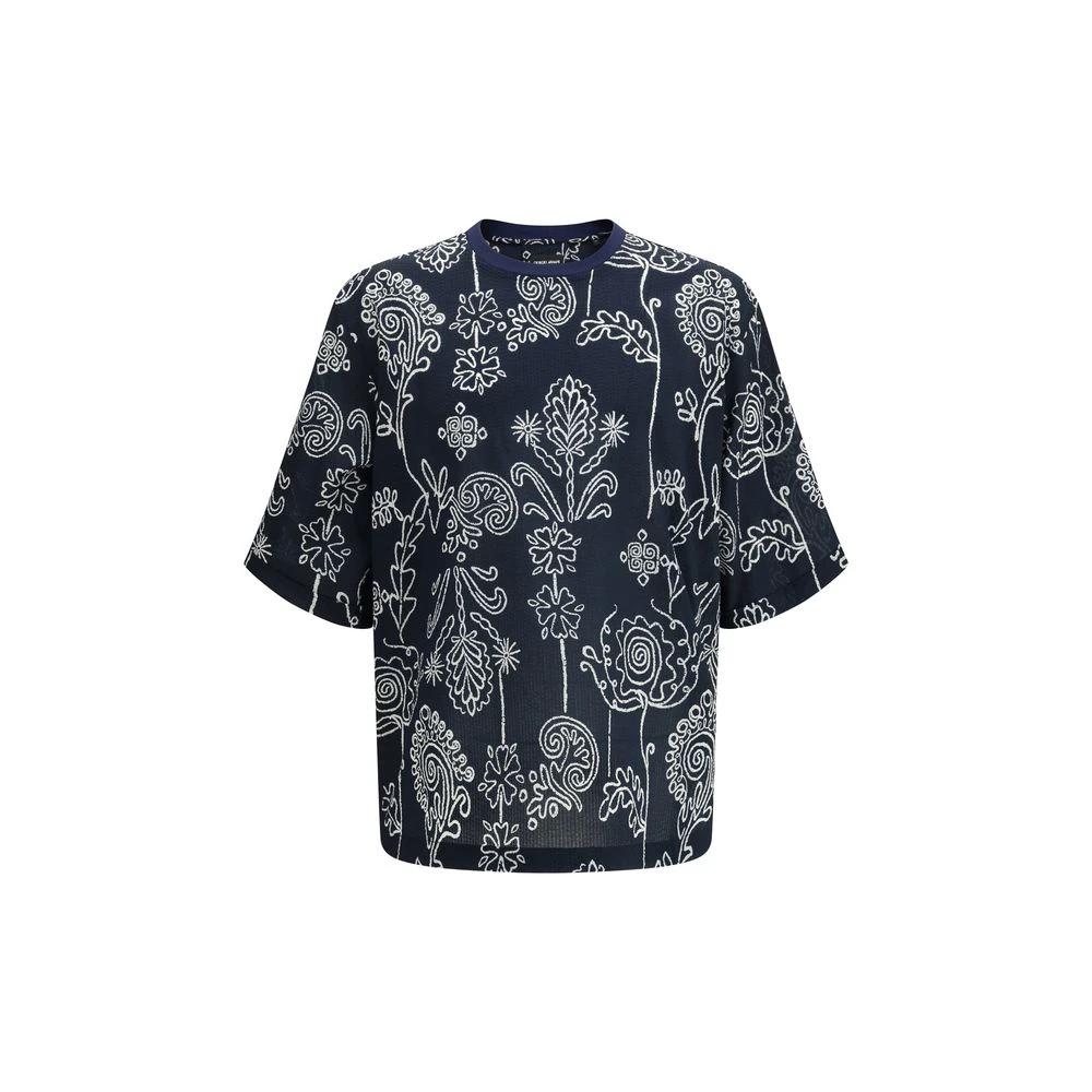 Giorgio Armani Multicolor Cotton T-Shirt by Giorgio Armani