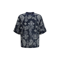 Giorgio Armani Multicolor Cotton T-Shirt by Giorgio Armani