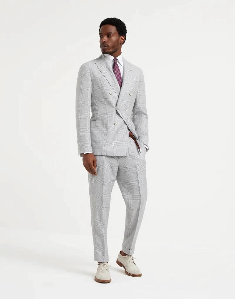 Brunello Cucinelli Pearl Wool Clothing by Brunello Cucinelli