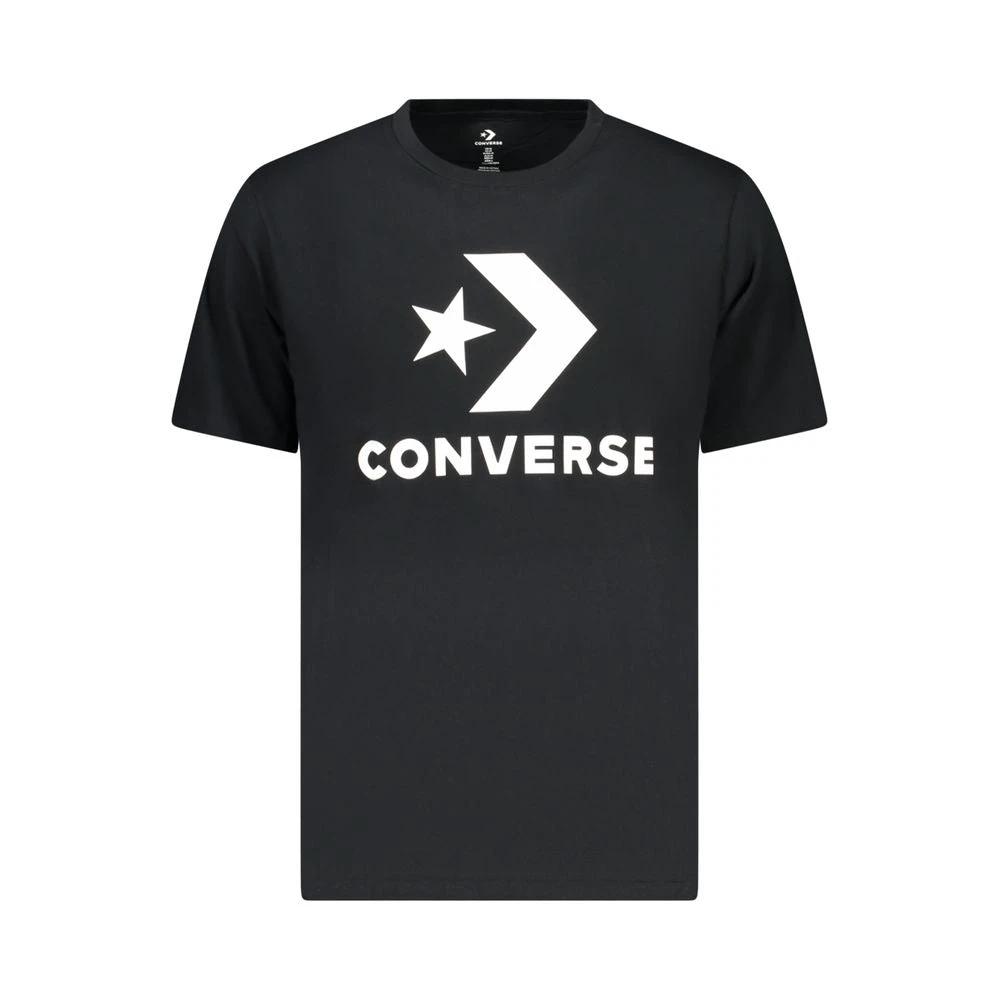 Converse Black Cotton Men T-Shirt by Converse
