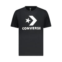 Converse Black Cotton Men T-Shirt by Converse