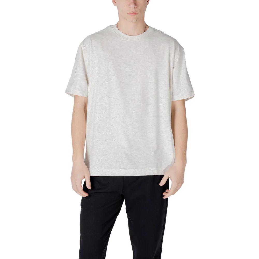 Calvin Klein Sport Gray Cotton T-Shirt by Calvin Klein Sport