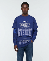 Givenchy Blue Cotton T-Shirt by Givenchy