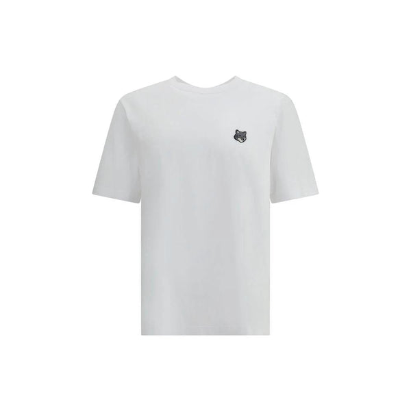 Maison Kitsuné White Cotton T-Shirt by Maison Kitsuné